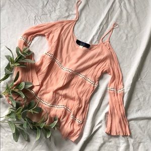 Cold shoulder top
